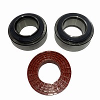 Ремкомплект ступицы (2 подшипника уплотнительное кольцо) передний ступичного узла 1697346 NEW DAF XF95/CF75 TEK-KOM | ТопДизель