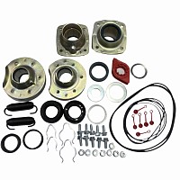 Р/к торм. вала !на ось (полный)опоры+пыльники+стопора+пруж+кольца+монт. к-т\SKRS 98-> STELLOX | ТопДизель