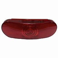 Фонарь овальный задний красный Volvo VNL Automann | ТопДизель