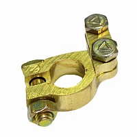 Клемма АКБ латунная (+)/(-) левая комплект P/N 700 AT | ТопДизель
