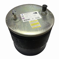 Пневмоподушка со стаканом 1 шпилька+штуцер 6 отверстий M20x1.5 BPW 30K Sampa | ТопДизель