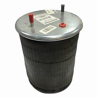 Пневмоподушка со стаканом 2 шп. M12 1 отв. штуц. M22 поршень стальной 4 отв. M12 SAF2618 SAF Prime-Ride | ТопДизель