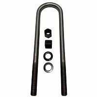 Стремянка задней рессоры с гайками и шайбами 18мм 76/114x3/4'x346-R Volvo VNL Automann | ТопДизель