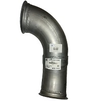 Труба глушителя приемная средняя L=461 Euro IV-V DAF CF85/XF105/XF95 02> Exit | ТопДизель