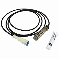 Датчик ABS прямой задний L=1700 + втулка + смазка Volvo/DAF/MAZ Knorr-Bremse | ТопДизель