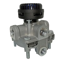 Клапан ускорительный с глушителем два выхода - M22x1.5, один - M16x1.5, 10.2bar DAF F/CF/XF, Mercedes Benz Marshall | ТопДизель