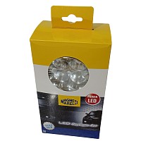 Фонарь дневного света LED 2ш установочный комплект P=6Вт 2х3Вт температура 6000К диаметр 90мм 12/24V M.MARELLI | ТопДизель