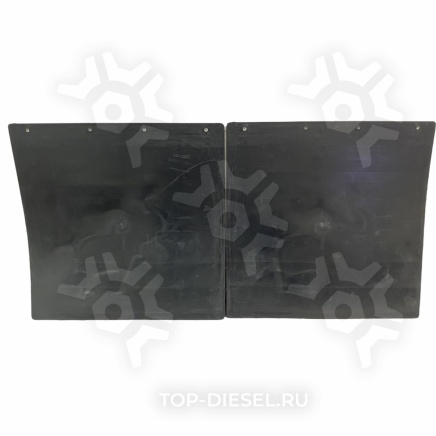 23490 Брызговики задние резиновые черные комплект 2шт. 400x400 LUX "Большой слон" ДП купить рис.2