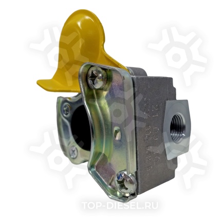35210050390 Головка соединительная желтая M16x1.5 без клапана на прицеп Sorl купить рис.4