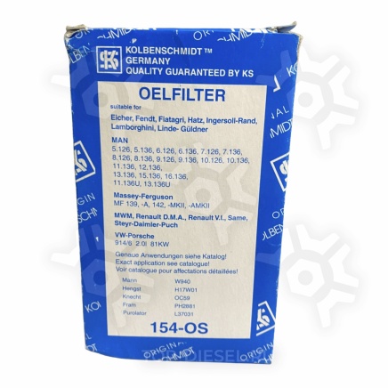 50013154 Фильтр масляный MAN/Renault Midliner Kolbenschmidt купить