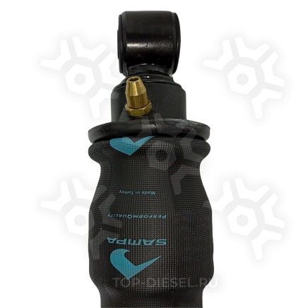 04017801 Aмортизатор кабины с пневмоподушкой задний воздух снизу Scania Sampa купить рис.3