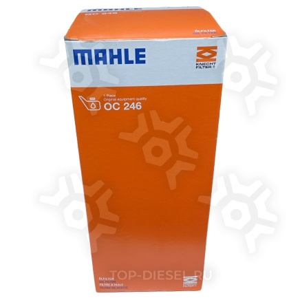 OC246 Фильтр масляный !на 30 тыс. км h256 d108\Volvo/Scania (96г.-) MAHLE купить рис.3