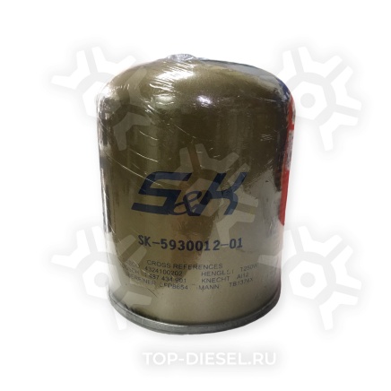 SK593001201 Фильтр осушителя (M39x1.5) (угольный) Astra, Avia, Bova, DAF, ERF, Ginaf, Irisbus, Iveco, MAN, Mercedes-Benz, Neoplan, Renault, Scania, Setra, Solaris, Volvo S&K GMBh купить рис.2