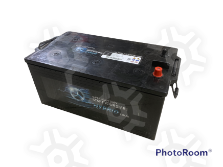 A004540524526 Аккумулятор 220Ah 1150A +слева MERCEDES BENZ HYBRID купить рис.2