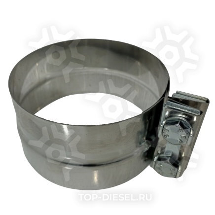 14015500A Хомут глушителя ступенчатый 127/132 оцинковка 5 дюймов Peters купить